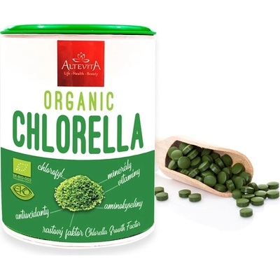 Altevita bio organic chlorella 160 g 640 tabliet