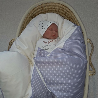 Pro útulný domov Péřová zavinovačka Puntík fialkový