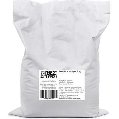 Život bez lepku Pohánková krúpa 5 kg