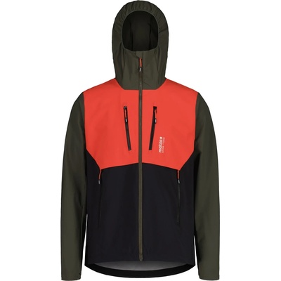 Maloja Мъжко софтшел яке Maloja SpondaM. Softshell jacket - Coral Red Multi (003-3406-0111)