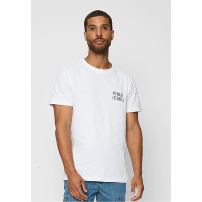 Mister Tee Тениска No Hard Feelings Tee white XXLUB-MT2372-00220 - Тъмносив, размер XS