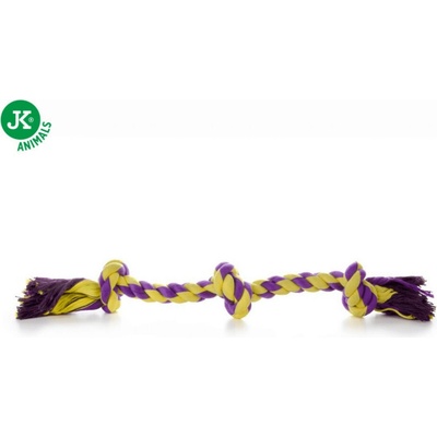 JK ANIMALS bavlnený 3x uzol 50 cm