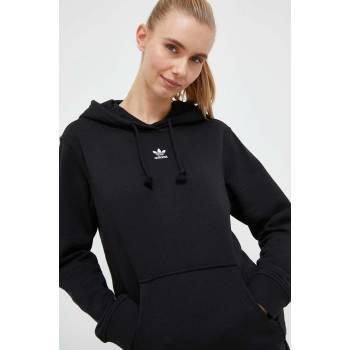 Adidas Суичър adidas Originals в черно с качулка изчистен дизайн IA6420 (IA6420)