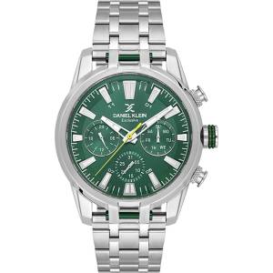 Daniel Klein DK. 1.13802-2 - Мъжки часовник, Exclusive, Кварцов, 44mm, 5 ATM, Зелен Часовници