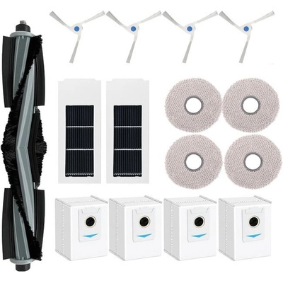 Mobilná EcoVacs X2 Omni, X2 Combo kefy a filtre a mopovacie textilie a vrecka 15 ks