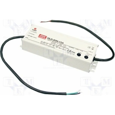 MEAN WELL HLG-80H-42A Napájecí zdroj: spínaný; LED; 80W; 42VDC; 1,17÷1,95A; 90÷305VAC