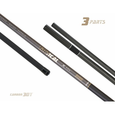 Zfish Podběráková Tyč Tactical Handle 3 m 3-Díl