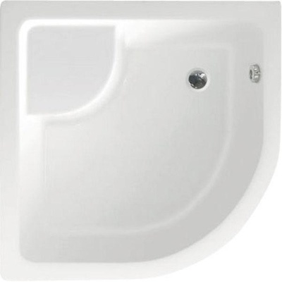 Aqualine Sprchová ,čtvrtkruh 80x80x28cm včetně nožiček, R550 C83