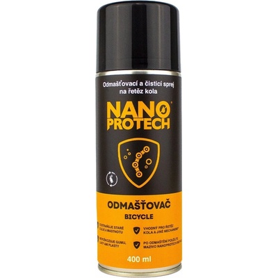Nanoprotech Bicycle Odmasťovací a čistiaci sprej na reťaz bicykla 400 ml
