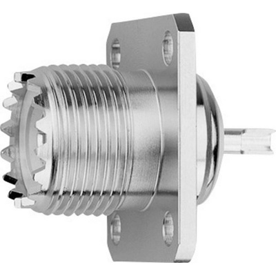 Telegärtner 100024344 100024344 UHF konektor zásuvka, vestavná 50 Ω 1 ks