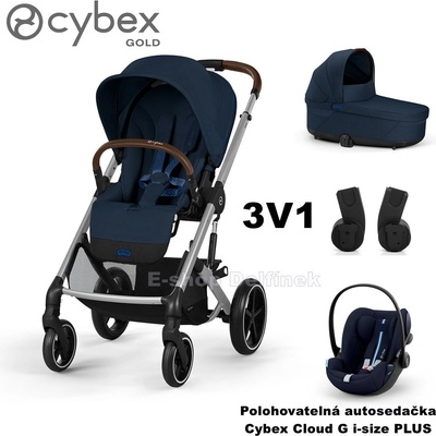 Cybex Balios s Lux Travel set Cloud G Plus i-Size Ocean Blue 2025