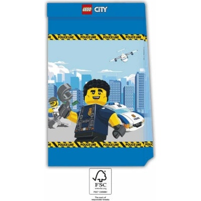Lego City papírové sáčky 4 ks