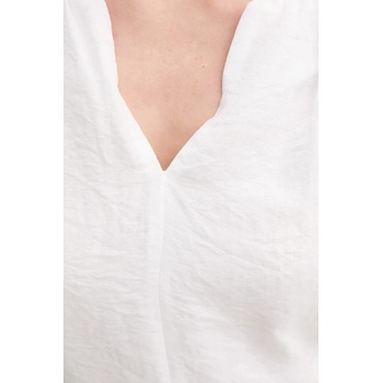 Bruuns Bazaar Блуза Bruuns Bazaar дамска в бяло с изчистен дизайн BBW4566 (BBW4566)