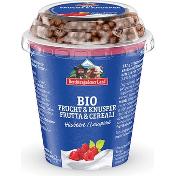 BGL Bio malinový jogurt s čokoládovými kuličkami 150 g