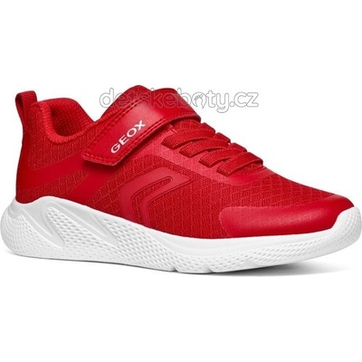Geox J Sprintye Boy J45GBA 01450 C7000 červená