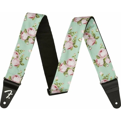 Fender Floral Strap Surf Green Колан за китара (0990638049)