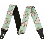 Fender Floral Strap Surf Green Колан за китара