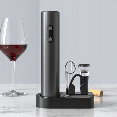 Elektrický otvírák na víno vývrtka 5 v 1 VINOCORK
