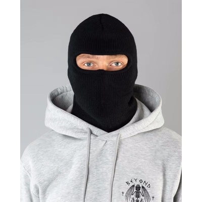 BEYOND MEDALS čiapka Balaclava Knit BLACK