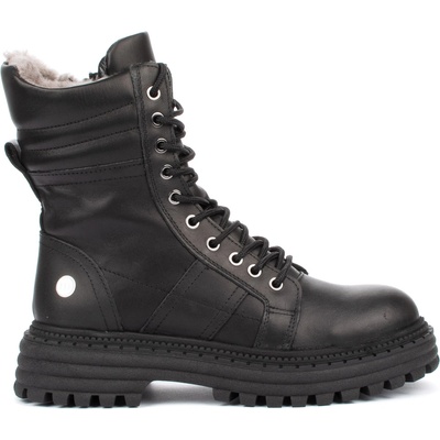 Дамски боти от естествена кожа с топъл хстар