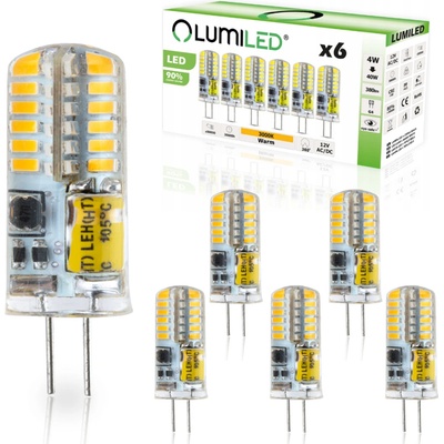 Lumiled LED žiarovka G4 kapsula 4W = 30W 380lm 3000K Warm 360°