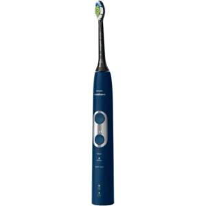 Philips Звукова електрическа четка за зъби Philips Sonicare ProtectiveClean 6100 HX6871/47, до 62 000 движения/мин, 3 режима, 3 степени на интензивност, BrushSync, сензор за натиск, 2 глави W2 Optimal White (
