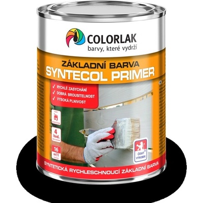 COLORLAK S2070 SYNTECOL PRIMER rýchloschnúca základná farba 0100 biela, 9L