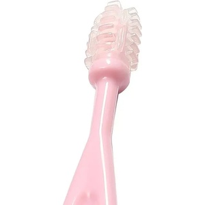 Babyono Комплект четки за зъби Babyono - 550/01, розови, 3 броя