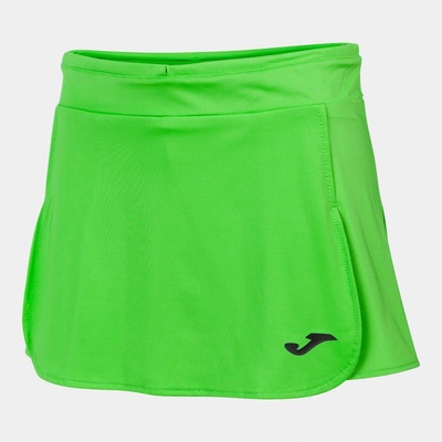 Joma tenisová sukně Open II zelená fluo