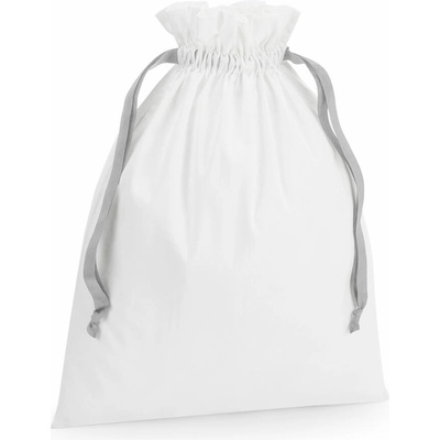 Westford Mill Pytel W121 s dárkovou stuhou bavlněný soft white/ L Bílá/šedá