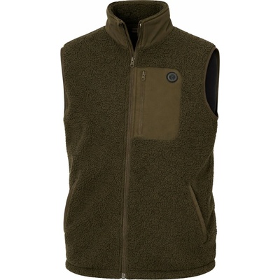 Fox Vesta Olive Sherpa Hybrid Gilet