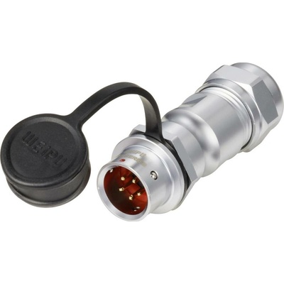 Weipu SF1211/P5 II guľatý faston, 1 ks