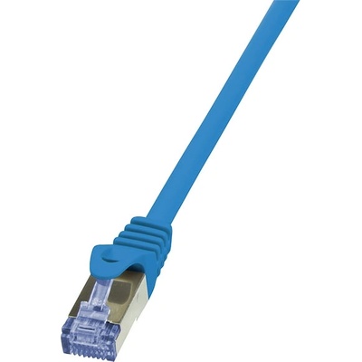 Patch cable S-FTP Cat. 6a 0.5m, Blue, CQ3026S