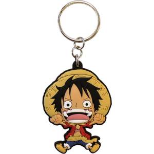  Keychain Abysse One Piece Luffy Pvc (abykey037)