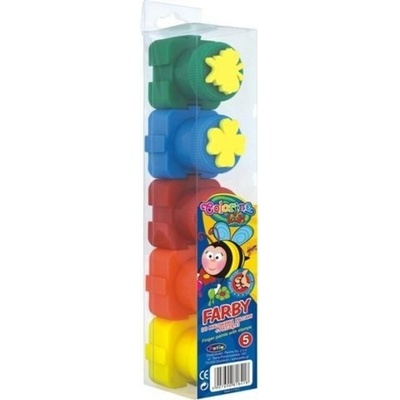 Prstové barvy Colorino Kids 5 x 20 ml