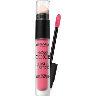 Deborah Milano tekutá tvářenka a rtěnka 2v1 Easy Color 03 Rebel Pink 4,5 g