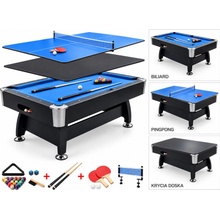 Playronix Multifunkčný biliardový stôl 3v1 7 ft