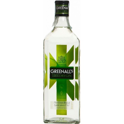 Greenall's Original London Dry Gin 37,5% 0,7 l (čistá fľaša)