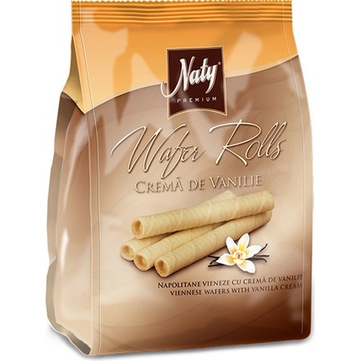 Naty trubičky vanilkové 200 g