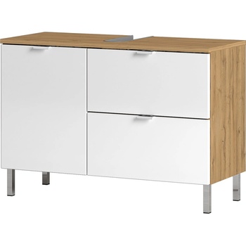 Germania Бял шкаф под умивалника от дъб 80x56 cm Mauresa - Germania (8530-552)