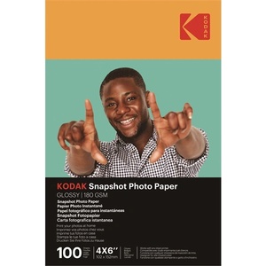 Kodak Snapshot фотохартия, гланцова, A6, 10x15cm, 180g, 100бр KO-3510829 (KO-3510829)