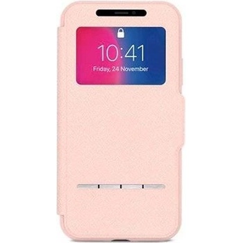 Púzdro Moshi SenseCover iPhone X/XS - Luna ružové