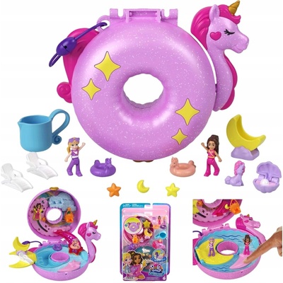 MATTEL Polly Pocket mini Pocketová kabelka jednorožec