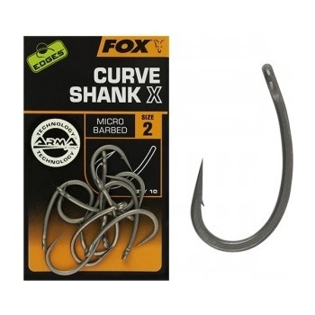 Fox Edges Curve Shank X Hooks vel.4 10 ks