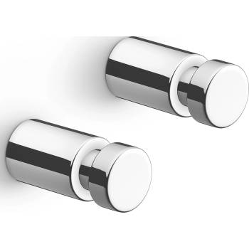 ZACK Закачалки Aivo 1, 9 см полирани 2 бр (40403)