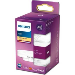 Philips LED Крушка Philips GX53/5, 5W/230V 2700K (P4932)