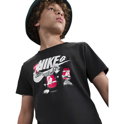 Nike Тениска k nsw tee boxy break dance