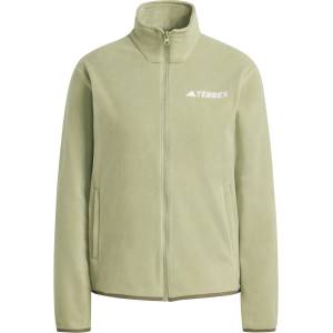 adidas Terrex Дамско поларено яке Adidas terrex Women's MT Essentials Full Zip Fleece Jacket - Tent Green - размер XS (105-5998-0611)