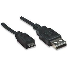 Manhattan kábel, USB 2.0 A Micro-B, 0,5m