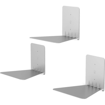 Umbra Метални рафтове в сребристо в комплект от 3 броя 18 см Conceal - Umbra (1005073-560)